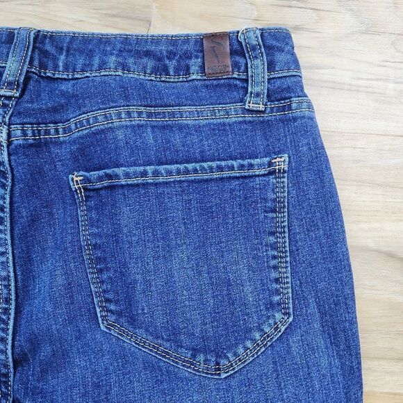 💛Simply Vera Wang Blue Midrise Bootcut Jeans Size 8/29 - Picture 9 of 12